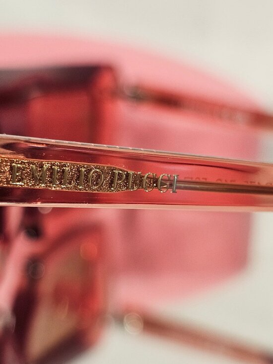 Emilio Pucci Cold Insert Sunglasses With Original Case main image 5